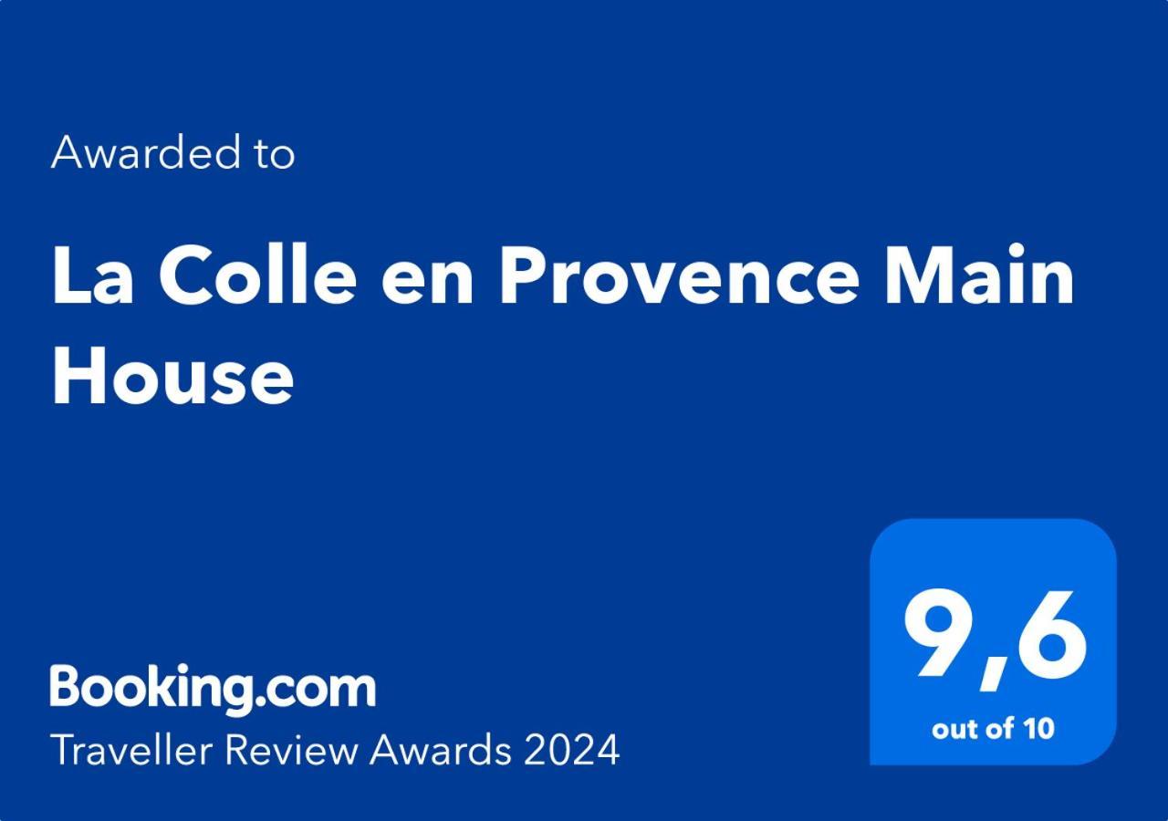 הוילה Sigonce La Colle En Provence Main House מראה חיצוני תמונה